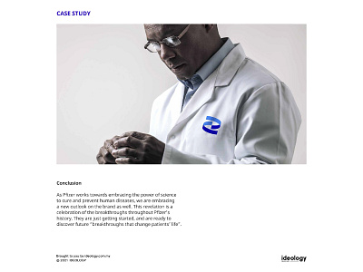 Case Study - Pfizer Rebranding art direction brand brand design brand identity branding design graphic design identity design logo logodesign visual identity