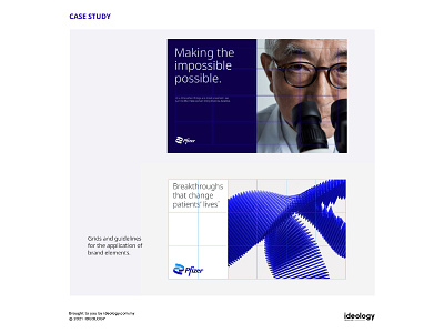 Case Study - Pfizer Rebranding art direction brand brand design brand identity branding design graphic design identity design logo logodesign rebranding visual identity