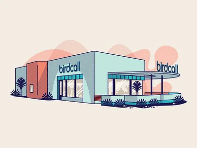 Best Chicken In Town architectural architecture branding building building design celebration hospitality landscape party patio restaurant restaurant branding retro signage