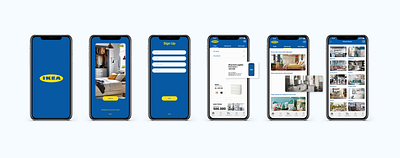 Re-create IKEA ID iOS App app design branding design ikea ios app ios app design ui