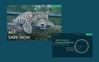 Daily UI 032 032 animal contribute contributor crowdfunding crowdfunding campaign daily 100 challenge dailyuichallenge design raised save ui ux web