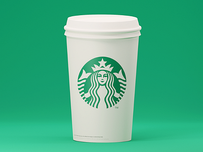 Cup Plain 36 days of type 3d 3d animation 3d art 3d artist 3dsmax art artwork branding color flat illustration