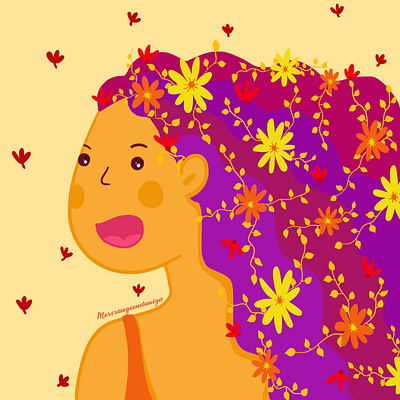 Bloom characterdesign colorful design flowers illustration illustrator vector