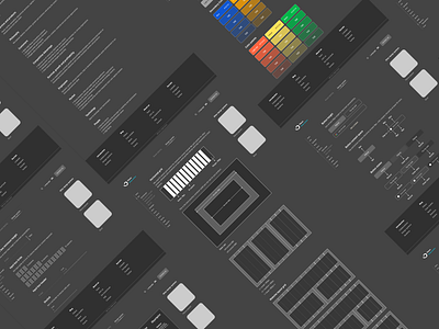 Fibona design system brand identity button buttons canvas color design system footer footer menu grids gridsystem interface missions photography spacing ui ux