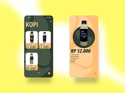 Coffee Shop App app branding coffee ui
