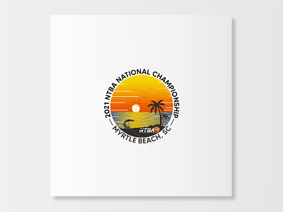 ntba basketball fun logo sports logo sunrise travel