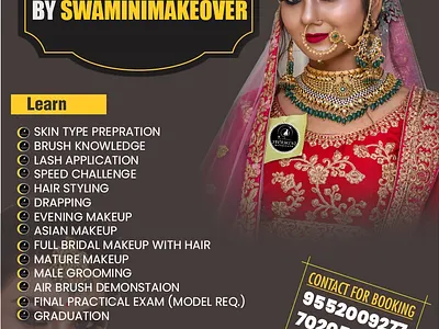 Makeup Class Poster branding