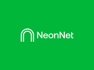 NeonNet logo design brand design branddesigner branding design flat geometric grapgic design icon logo logos