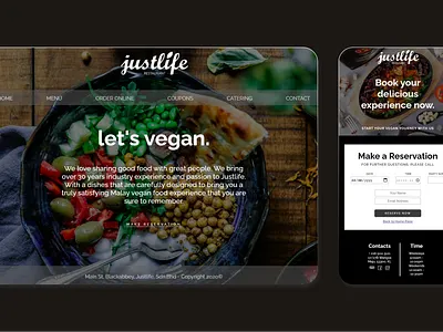 Justlife Landing Page homepage landing page landing page design redesign concept ui web design