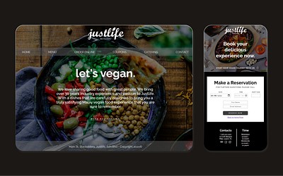 Justlife Landing Page homepage landing page landing page design redesign concept ui web design