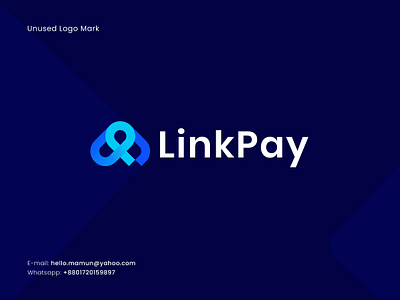 LinkPay - Blockchain Logo | Unused a b c d e f g h i j k l blockchain brand mark branding crypto design digital currency ecommerce grow link linkage blockchain logo logo logo design logo designer logo icon logo mark m n o p q r s t u v w x y z metaverse nft vector