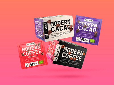 revival branding & packaging branding cocoa coffee design packaging packaging design typography