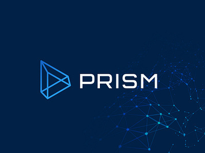 Prism- Artificial Intelligence Logo abstact logo artificial intelligence brand identity design branding branding agency logo design ideas logo design inspiration logo designer machine learning logo modern logo neural network logo node logo prism logo tech logo triangle logo