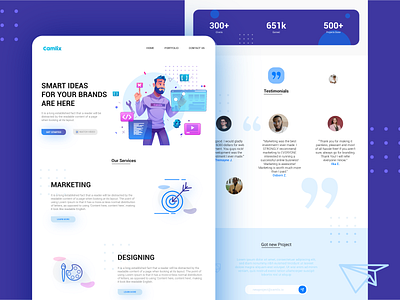 camlix Web UI agency website camlix design agency interaction design interactive design ui design web ui website