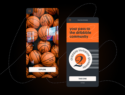 Dribbble invitation giveaway card design cards ui dailyui dribbble dribbble best shot dribbble invitation dribbble invite dribble invitation design ticket ticket design tickets uidesign