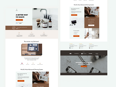 E-commerce - Landing Page conversion design dribbble landing design landingpage landingpagedesign trending typography ui ux uidesign user interface design website website concept