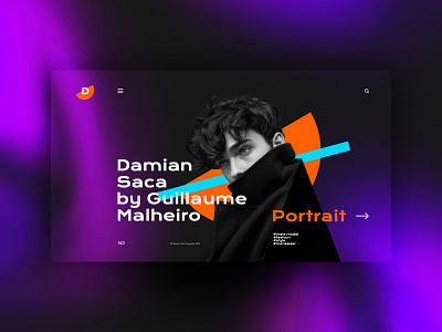 Damian design landingpage ui uidesign ux uxdesign website