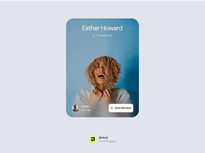 Profile Card card profileecard ui