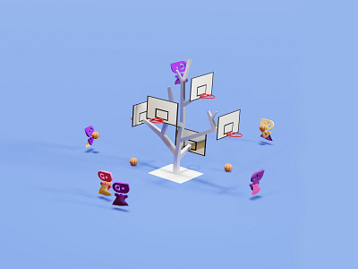 Nantes by Delia #3 3d 3d modeling illustration