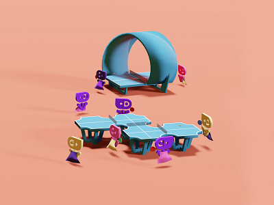 Nantes by Delia #6 3d 3d modeling illustration