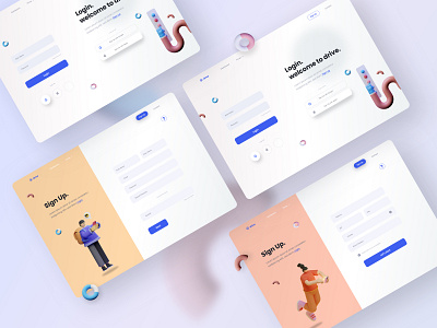 UI Webdesign Sign In 🖥️ design flat illustration signup signup ui ui uidesigner uiux uiuxdesigner ux visual design web design webdesign webdesigner