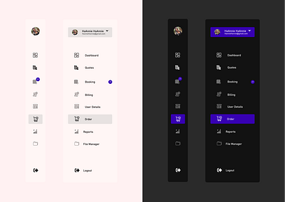 Dashboard - A light and dark theme UI ui