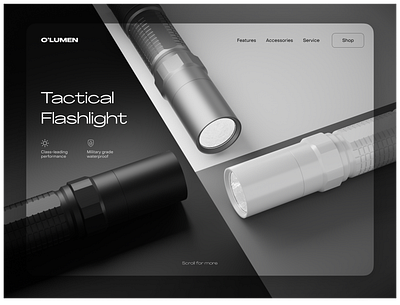 Product visualisation exploration 3d blender 3d design figma interface website