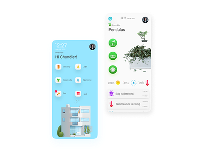 Housmart Smart Home App app appdesign design smart home app smarthome ui userexperience userinterface ux