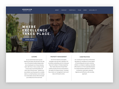 business website design