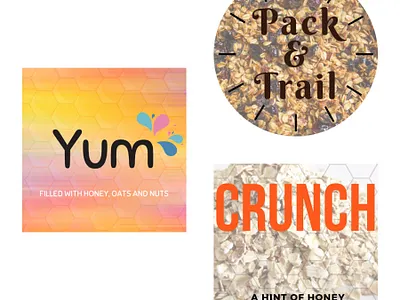 Day 21 of #dailylogochallenge canva dailylogochallenge day21 design granola logo logodesign