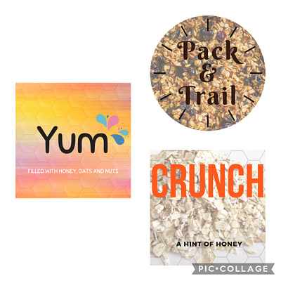 Day 21 of #dailylogochallenge canva dailylogochallenge day21 design granola logo logodesign