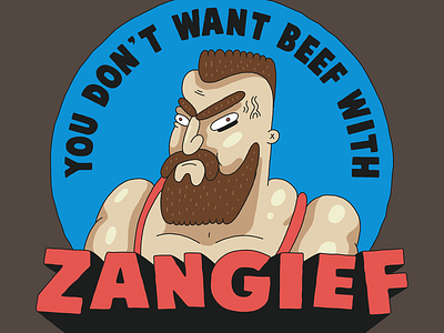 ZANGIEF russian streetfighter wrestler zangief