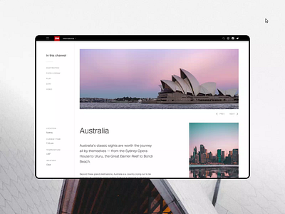CNN - News portal redesign. Destination animation branding design minimal photoshop typography ui ux web website