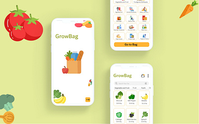 Grocery Delivery App UI Design android app androidapp app design appdesign appdeveloper application delivery app delivery service groceries grocery grocery app iosappdevelopment mobileapp ondemand onlineapp uidesign uxuidesign