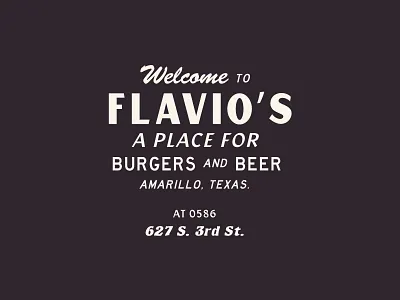 Welcome to Favio's adobe badge beer brand identity branding branding design burger design font food graphic design identity logo restaurant texas typography western