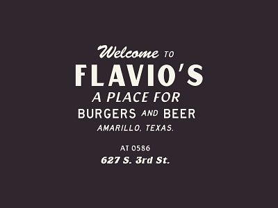 Welcome to Favio's adobe badge beer brand identity branding branding design burger design font food graphic design identity logo restaurant texas typography western