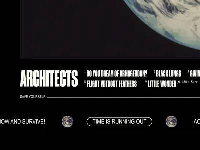 For Those That Wish To Exist bmth branding clean design details earth font font pairings graphic design grid iconography layout music music art poster design swiss trend tumblr type typography