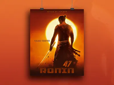 47 Ronin color palette concept art film poster image editing music art postcard poster poster art poster design