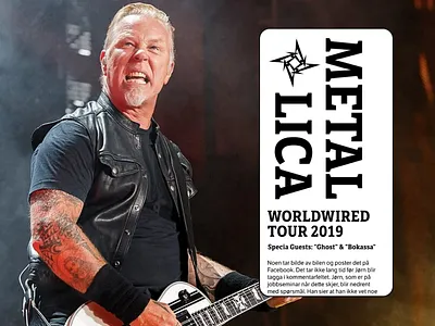 NRK: redesign of a news site metallica news norway nrk redesign ui vikings web design
