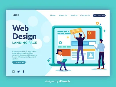 I will do website development, web design with wordpress buisness design elementor elementor pro entrepreneur gig illustration illustrations landing page design responsive design website wordpress