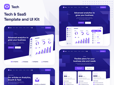 Presentation | Tech - Tech & SaaS Webflow Template b2b saas b2c saas cloud home homepage landing landing page landingpage saas software startup tech tech startup web web app web design webdesign webflow website