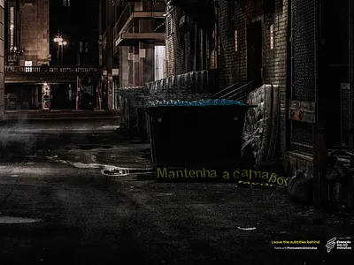 Dark Alley advertising alley cinema4d dark subtitles