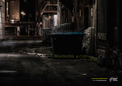 Dark Alley advertising alley cinema4d dark subtitles