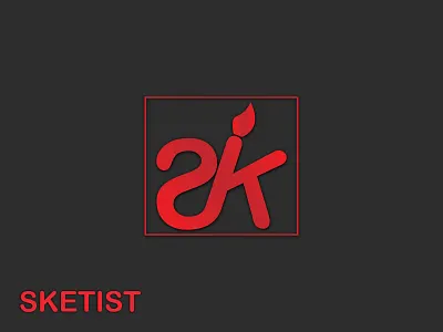 Sketist logo | Branding branding design flat icon logo minimal