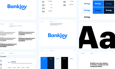 Bankjoy – Brand Guidelines brand guidelines branding hand lettering identity logo design logotype type typography wordmark