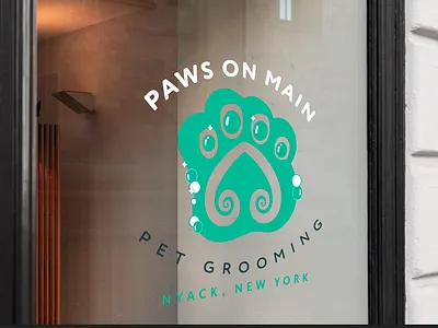 Paws on Main Branding Package become impressive branding brochure design design graphic design hiremarthalynnlaskie logodesign typography yonkersagency