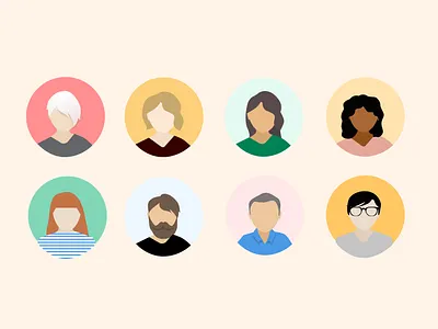 Persona Avatars avatar illustration people persona