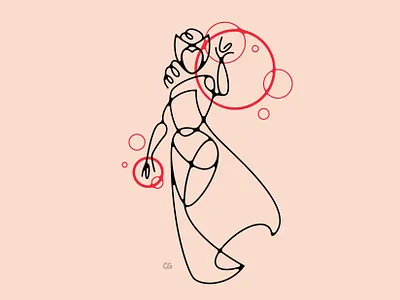 Wanda has me feeling witchy abstract character design digital art flat icon illustration lineart logo marvelcomics minimal scarlet witch style superheros vector wanda wanda maximoff wandavision