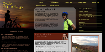 Cycle Website