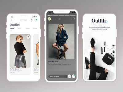 E-commerce app app design dribble ui ux